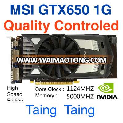 MSI GTX650 1G D5 Graphic card PCI-E